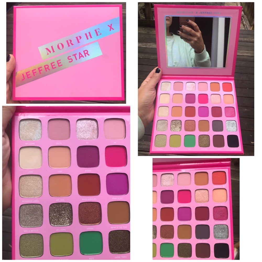 Morphe x Jeffree Star Eyeshadow Palette